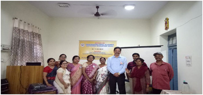 A departmental seminar