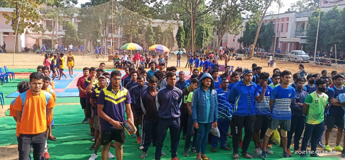 Inter college volleyball (M) and kabadi (M & W) tournament 2021-22