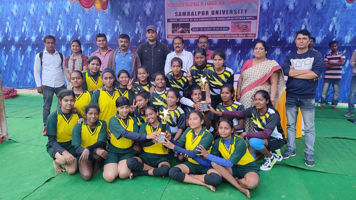 Inter college volleyball (M) and kabadi (M & W) tournament 2021-22