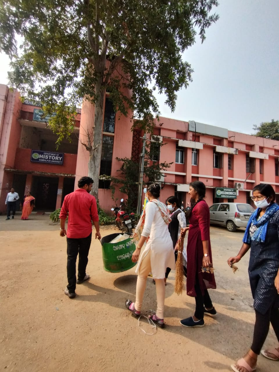 One Day Polythene Free Campus Free Drive, organised by Dept. Of Education, ODISHA