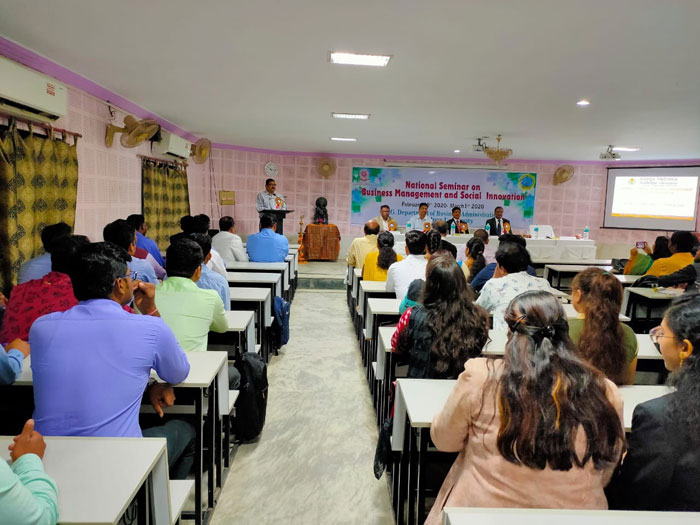 A departmental seminar