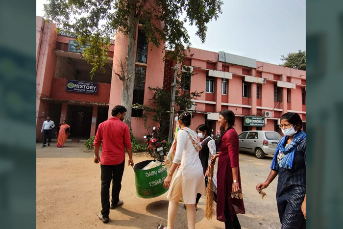 One Day Polythene Free Campus Free Drive, organised by Dept. Of Education, ODISHA
