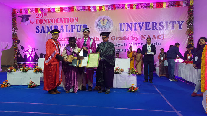 29th Convocation of Sambalpur University held on 5th January 2019