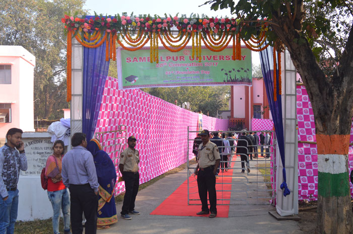 28th Convocation, Sambalpur University on 06th January, 2018