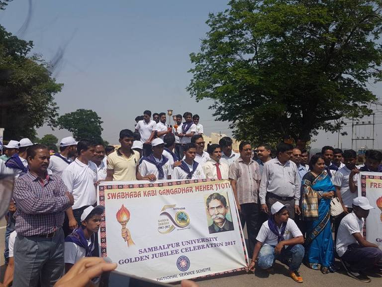 Golden Jubilee Celebration Of Sambalpur University starting on 18th March,2017