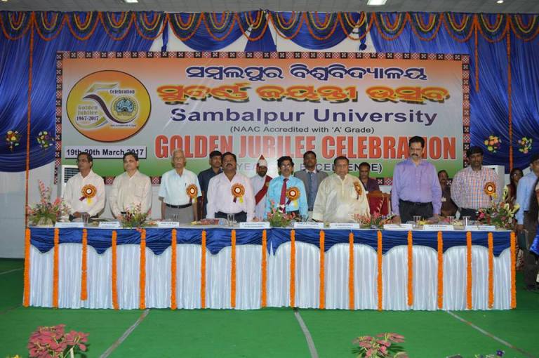 Golden Jubilee Celebration Of Sambalpur University starting on 20th March,2017