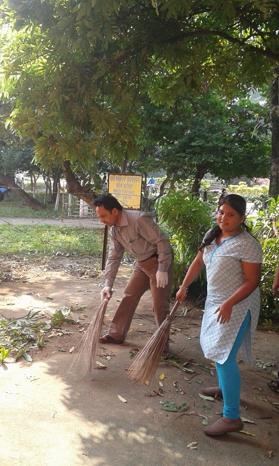Swachha Bharat Abhiyan,Sambalpur University