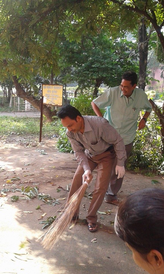 Swachha Bharat Abhiyan,Sambalpur University