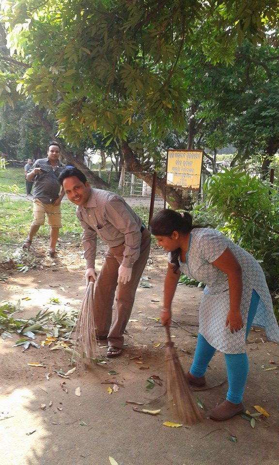 Swachha Bharat Abhiyan,Sambalpur University