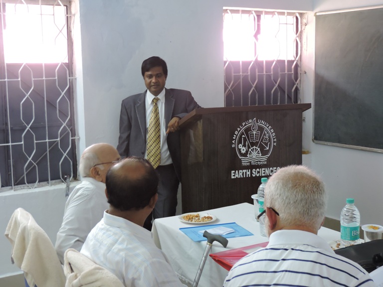 A moment of Departmental presentation before the NAAC Peer Team