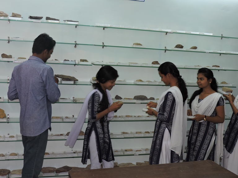 New students are introduced to the world of minerals