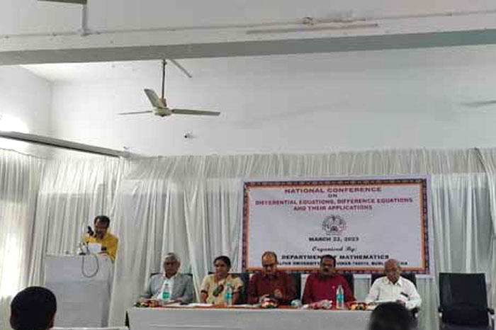 National Conference on Deferential Equation and their application