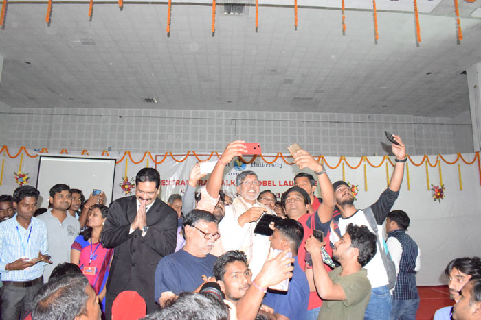 Visit of Noble Laureate Sri Kailash Satyarthi