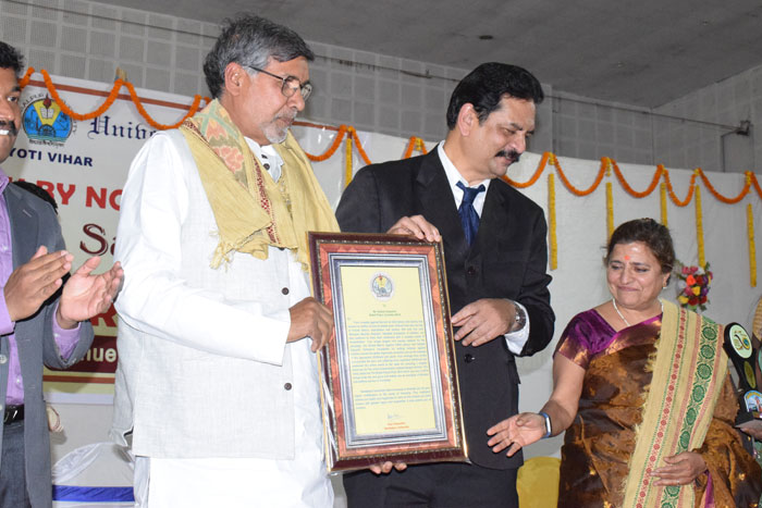 Visit of Noble Laureate Sri Kailash Satyarthi