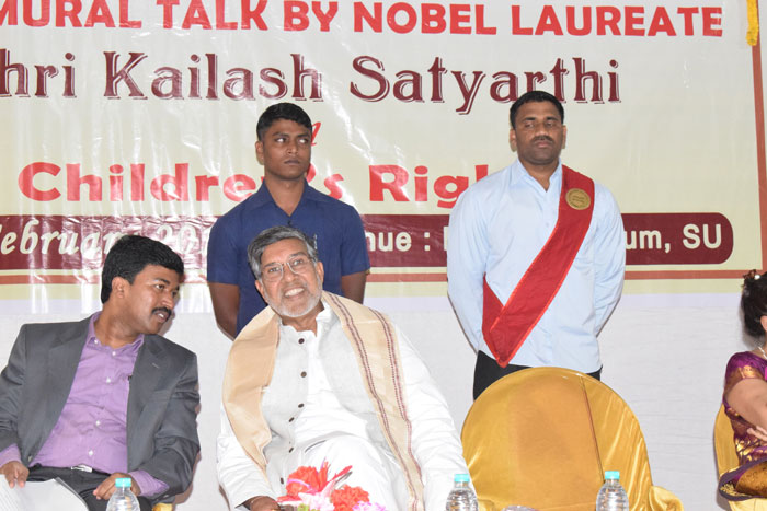 Visit of Noble Laureate Sri Kailash Satyarthi