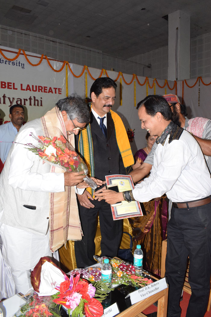 Visit of Noble Laureate Sri Kailash Satyarthi