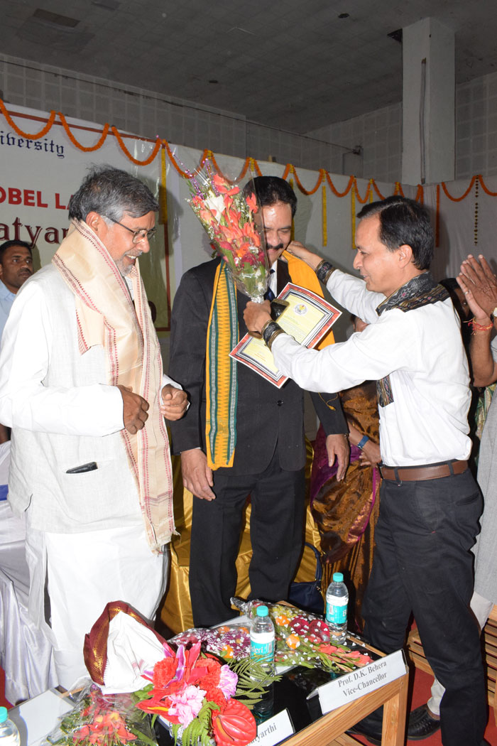 Visit of Noble Laureate Sri Kailash Satyarthi