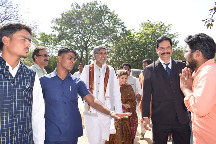 Visit of Noble Laureate Sri Kailash Satyarthi