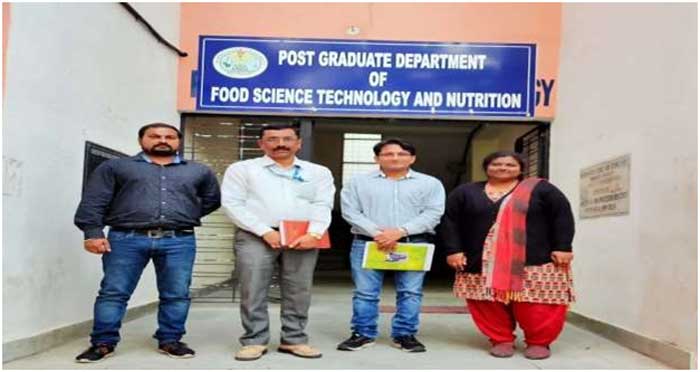 Inspection Team From CFTRI, Mysore